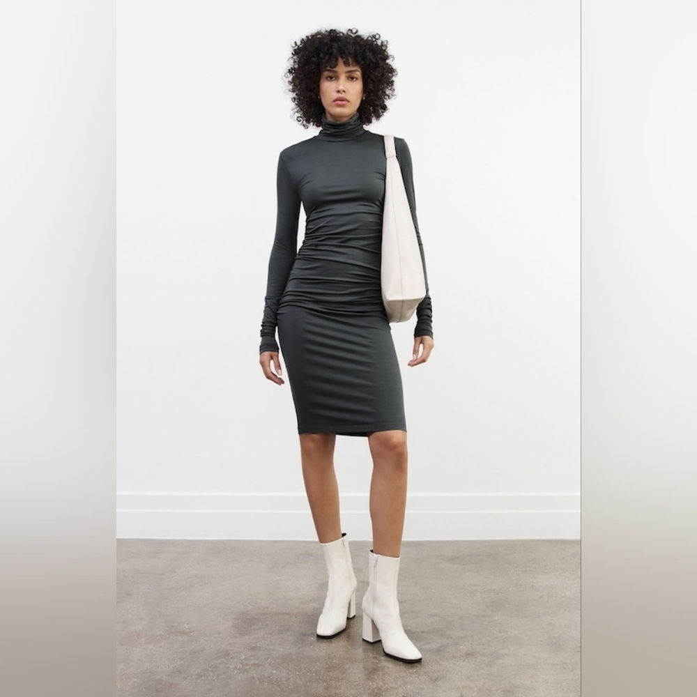 Samsoe & Samsoe Turtleneck Knit Dress XS